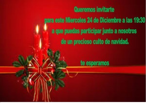 INVITACION NAVIDAD